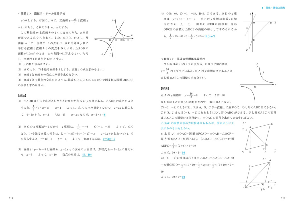 高校入試特訓シリーズ 数学の難問80選 中見せ 中学入試 高校入試過去問題集 受験用問題集の東京学参